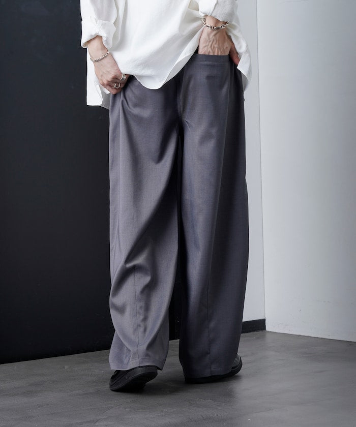 PUBLUX Easy Barrel Pants 打褶休閒褲