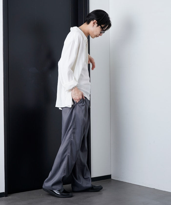 PUBLUX Easy Barrel Pants 打褶休閒褲