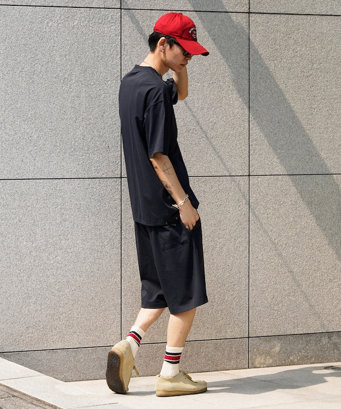 U.S. POLO ASSN. x PUBLUX one-point embroidery cool-to-the-touch Setup 短袖休閒套裝