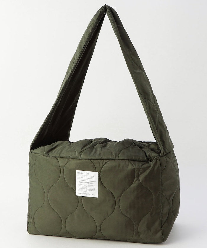 FREAK'S STORE Quilted Military Shoulder Bag 絎縫束口單肩包