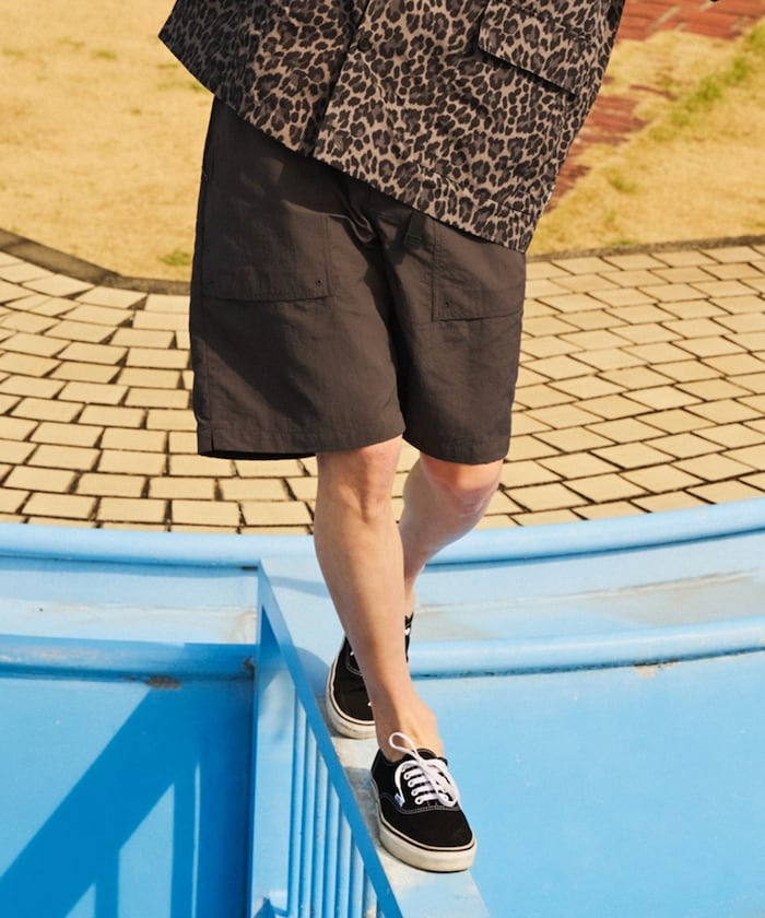 FREAK'S STORE Beach & Festival Water-repellent nylon weaving Belt climbing Baker board shorts 防撥水尼龍登山短褲