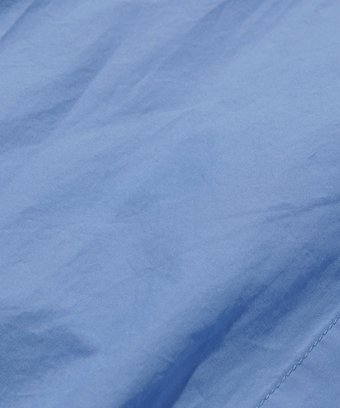 HINSON 限定 無領開襟拉鍊短袖襯衫