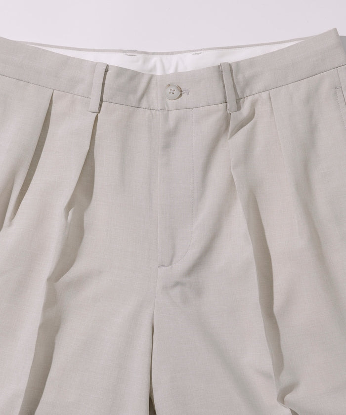 FREAK'S STORE Reflax Functional Material Wide Silhouette Easy Slacks Pants 寬版休閒西裝褲