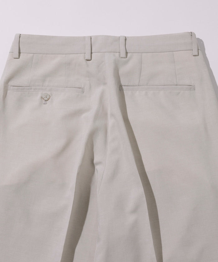FREAK'S STORE Reflax Functional Material Wide Silhouette Easy Slacks Pants 寬版休閒西裝褲