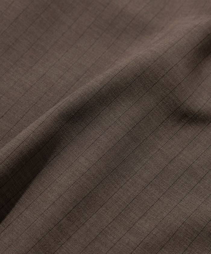 FREAK'S STORE Reflax Functional Fabric Relaxed Fit Striped Open Collar Shirt 機能條紋短袖襯衫