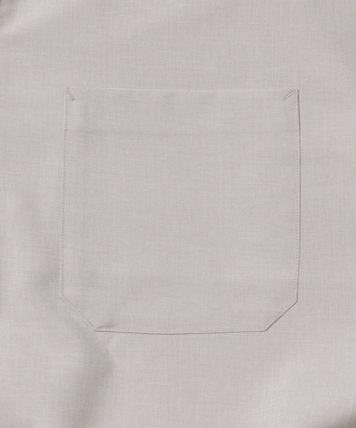 FREAK'S STORE Reflax Functional Fabric Relaxed Fit Half Zip Shirt 半拉鍊寬版襯衫短袖