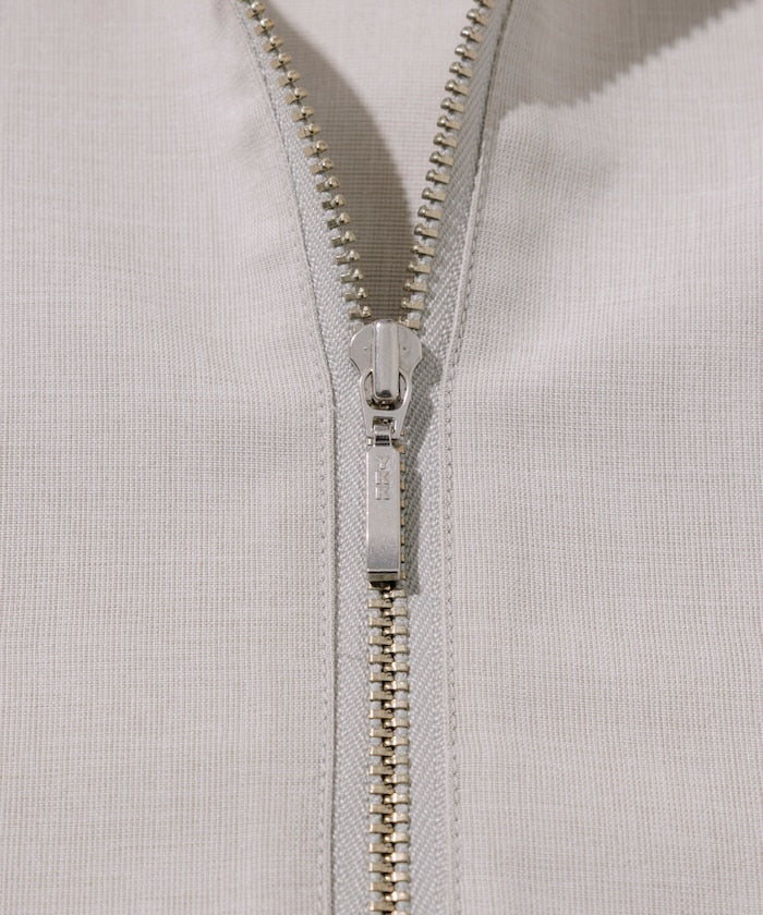 FREAK'S STORE Reflax Functional Fabric Relaxed Fit Half Zip Shirt 半拉鍊寬版襯衫短袖