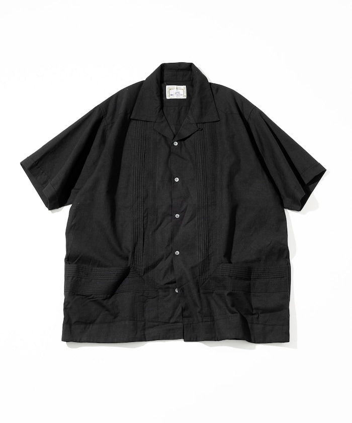 FREAK'S STORE Relaxed Fit Cuban Shirt Short Sleeve 短袖古巴襯衫