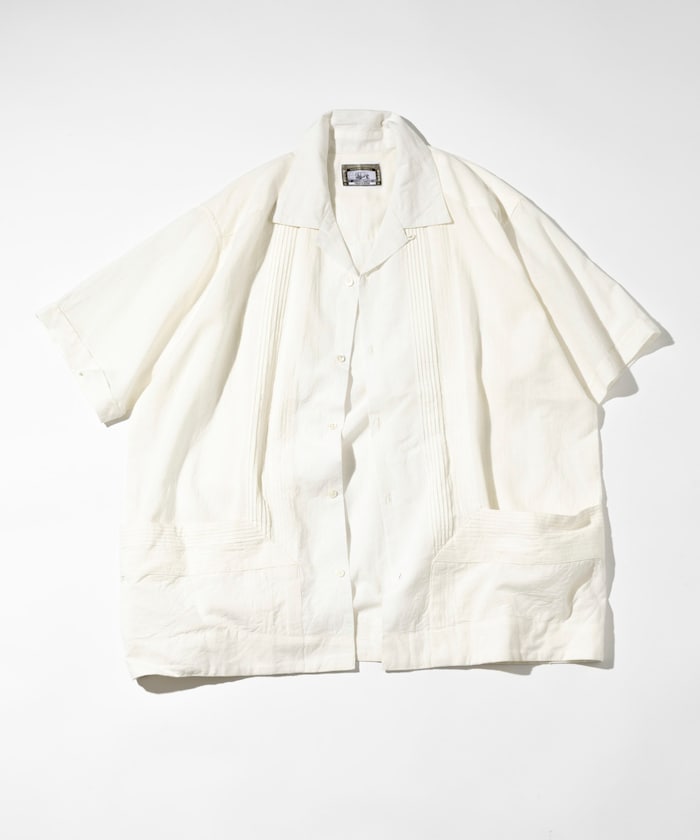 FREAK'S STORE Relaxed Fit Cuban Shirt Short Sleeve 短袖古巴襯衫