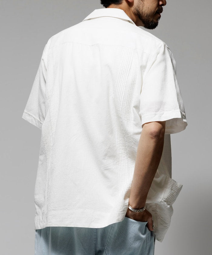 FREAK'S STORE Relaxed Fit Cuban Shirt Short Sleeve 短袖古巴襯衫