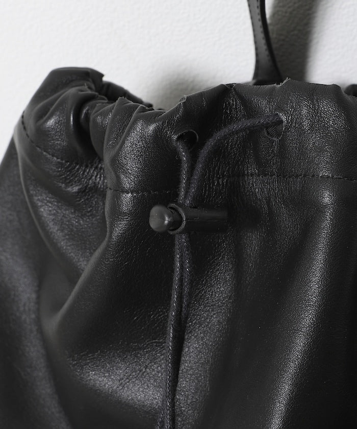 Firsthand Water-repellent leather knapsack 束口雙肩後背包