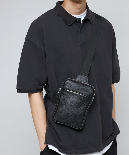 Firsthand Water-repellent leather Mini Shoulder bag 側背包