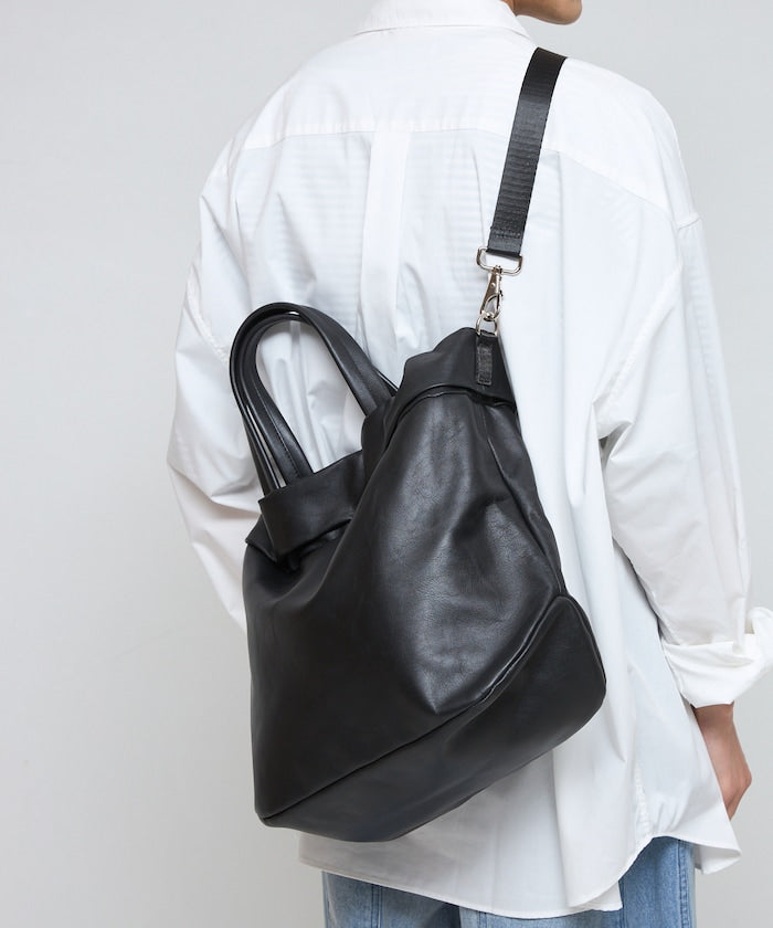 Firsthand leather 2WAY leather Tote Boston bag 波士頓托特包
