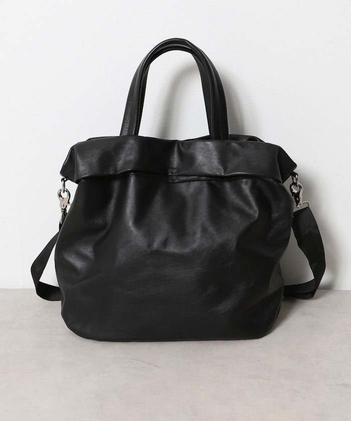 Firsthand leather 2WAY leather Tote Boston bag 波士頓托特包