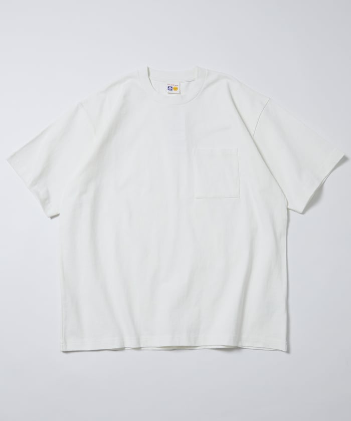 FREAK'S STORE 10.5 oz. HEAVY WEIGHT short sleeve crew neck pocket T-shirt 寬版口袋短袖T恤