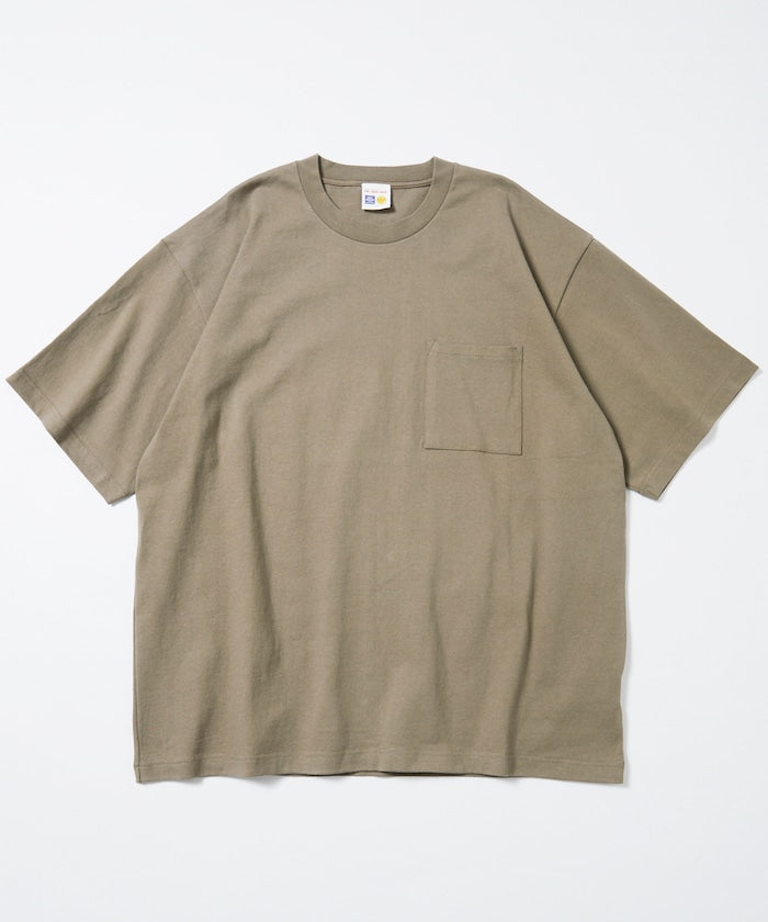 FREAK'S STORE 10.5 oz. HEAVY WEIGHT short sleeve crew neck pocket T-shirt 寬版口袋短袖T恤