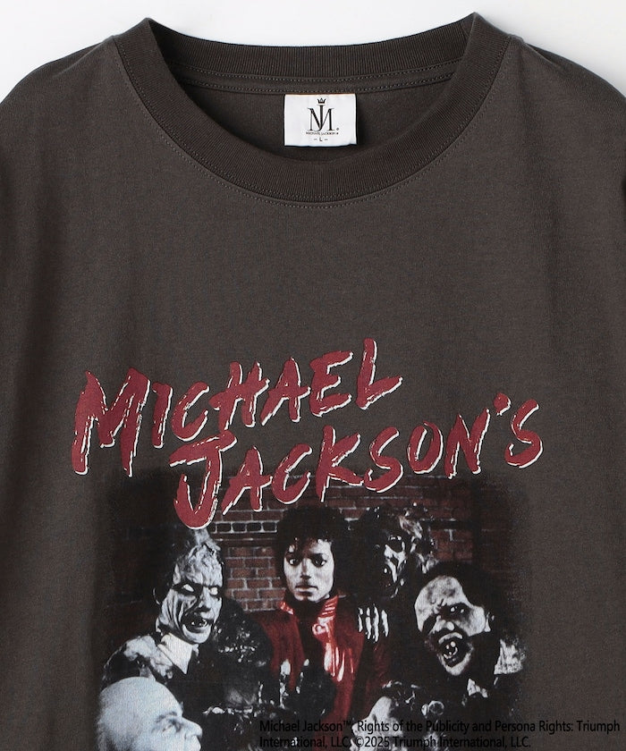 FREAK'S STORE Michael Jackson Relaxed Fit Front Print T-Shirt / THRILLER 印花T恤