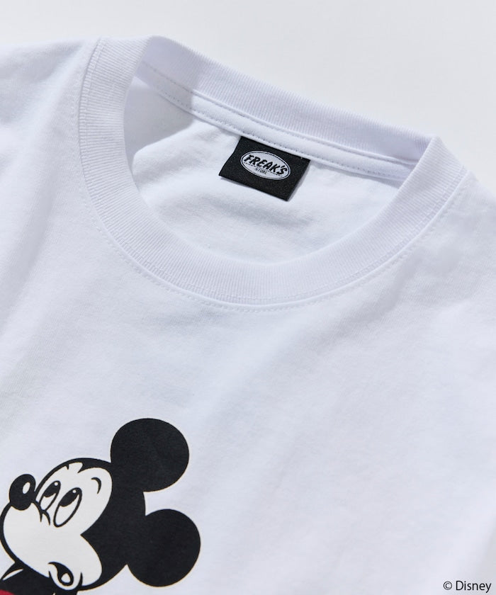 FREAK'S STORE x DISNEY Mickey Mouse big silhouette double-sided print T-shirt / Chill 印花短袖T恤