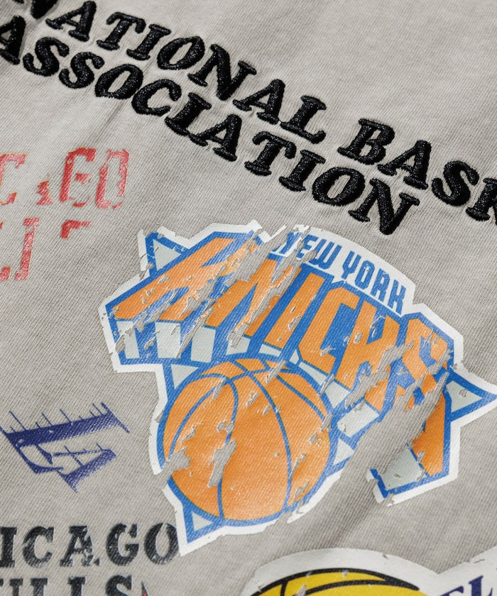 FREAK'S STORE NBA special edition random team back logo T-shirt 特別版球隊標誌短袖T恤