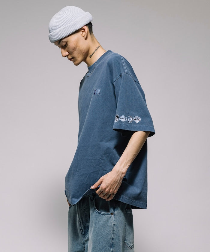 FREAK'S STORE NBA special edition random team back logo T-shirt 特別版球隊標誌短袖T恤