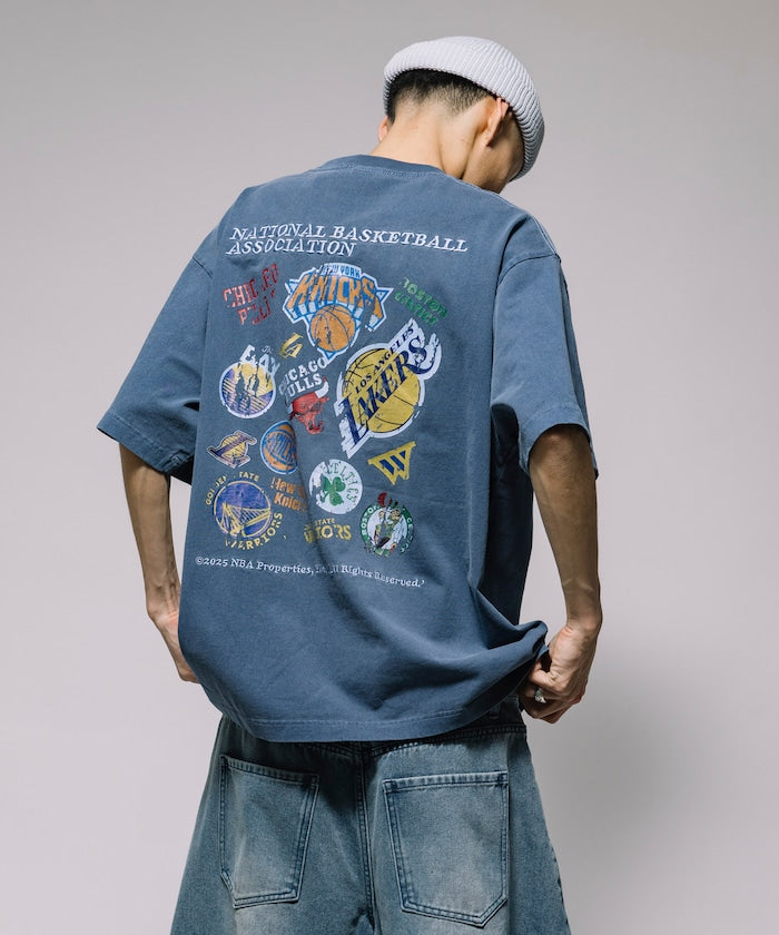 FREAK'S STORE NBA special edition random team back logo T-shirt 特別版球隊標誌短袖T恤