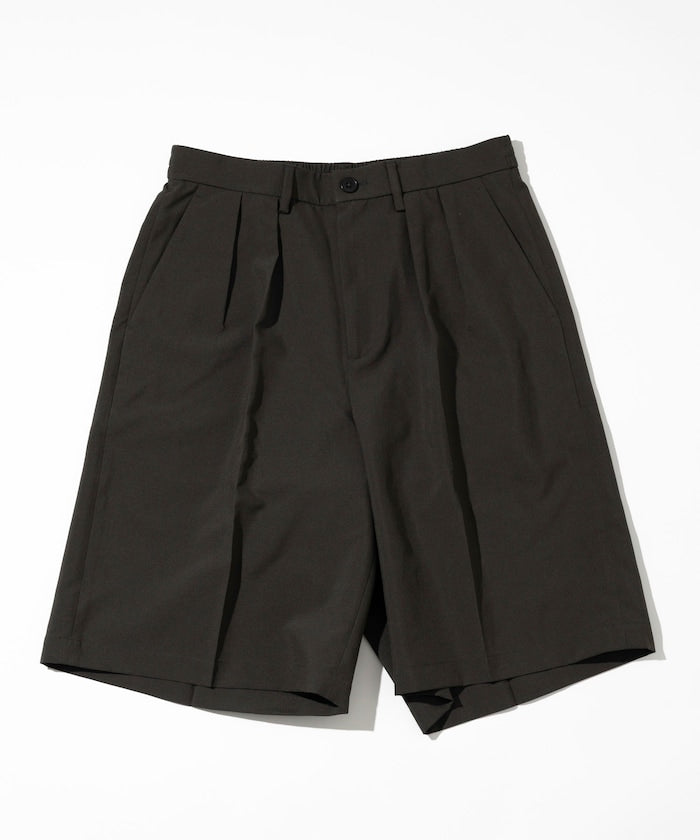 FREAK'S STORE Reflax functional material wide silhouette easy Pants 彈性寬版休閑短褲