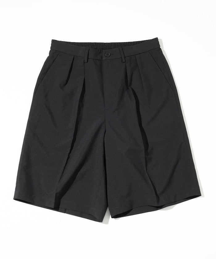 FREAK'S STORE Reflax functional material wide silhouette easy Pants 彈性寬版休閑短褲