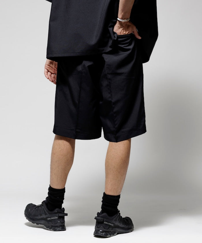 FREAK'S STORE Reflax functional material wide silhouette easy Pants 彈性寬版休閑短褲
