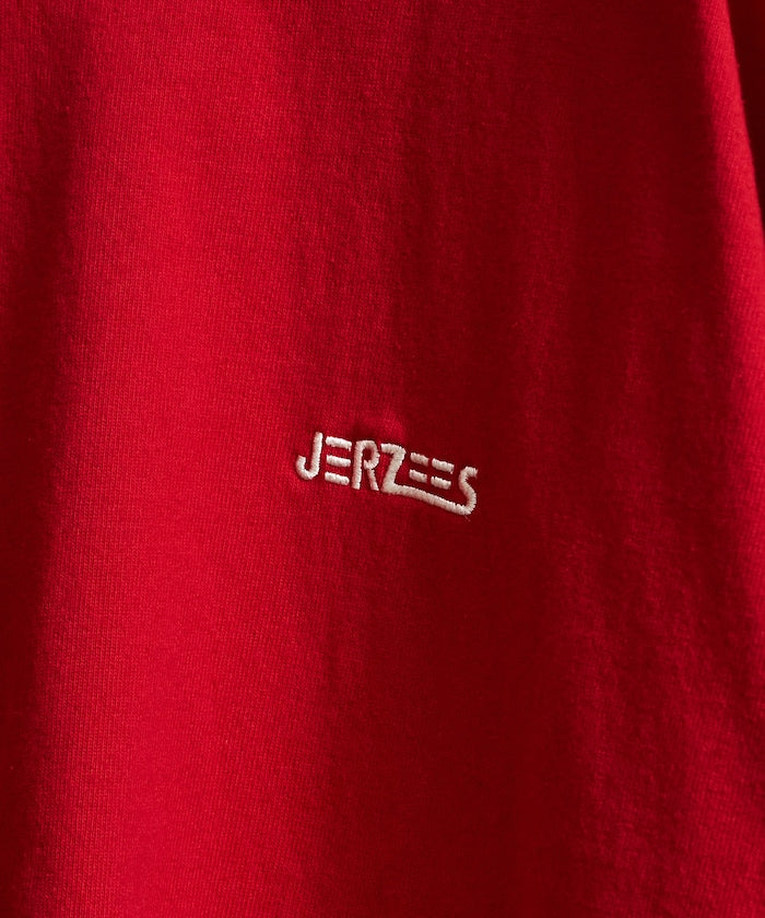 JERAZEES one point design Short sleeve T-shirt 刺繡LOGO短袖T恤