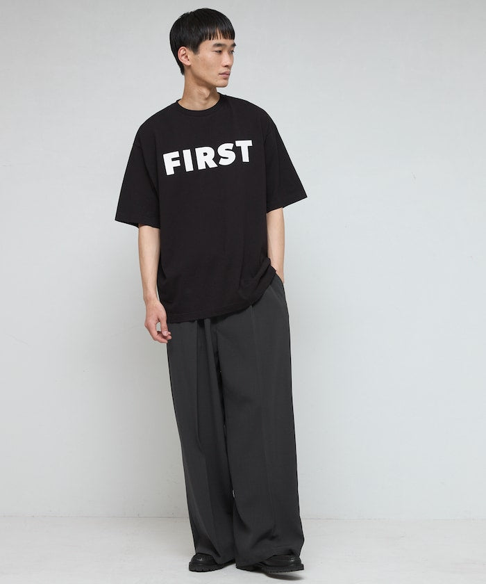 Firsthand Wide straight Slacks 寬版打褶休閒褲