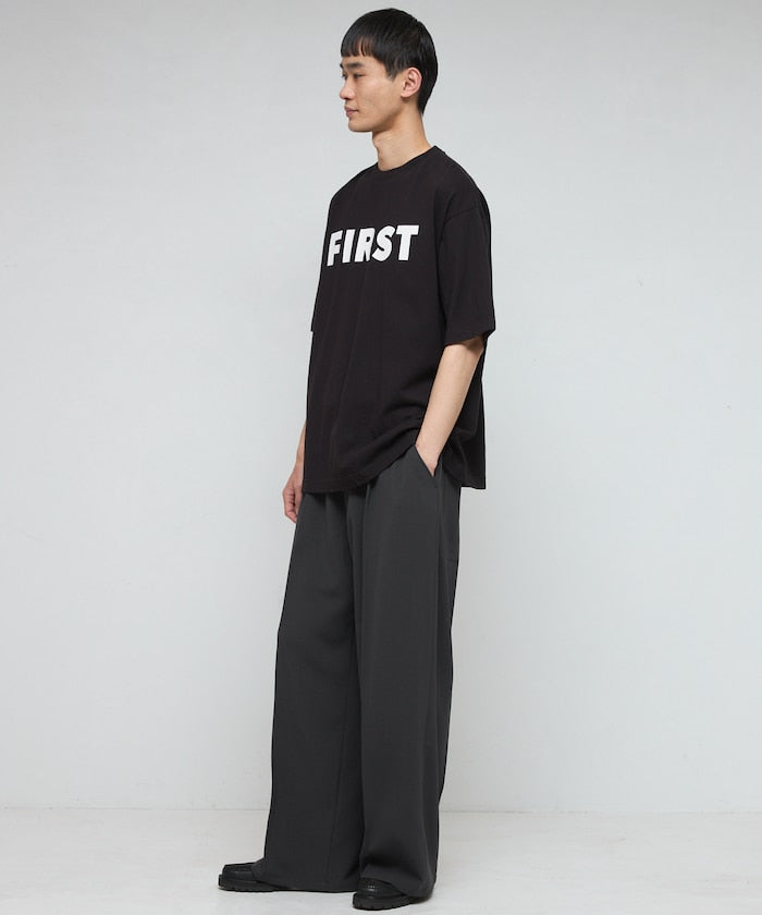 Firsthand Wide straight Slacks 寬版打褶休閒褲