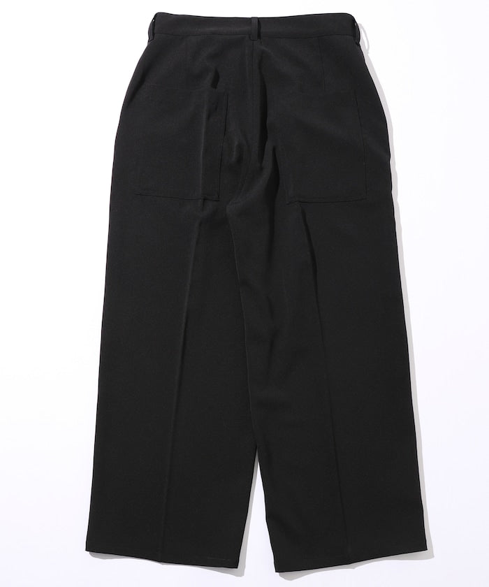 Firsthand Wide straight Slacks 寬版打褶休閒褲