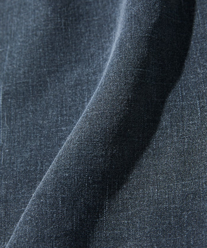 NAUTICA Wide silhouette open collar shirt 水洗口袋短袖襯衫
