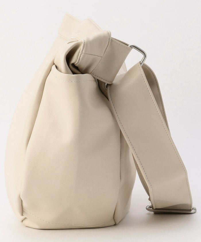 FREAK'S STORE Leatherette Newspaper Bag 皮革大容量側背包