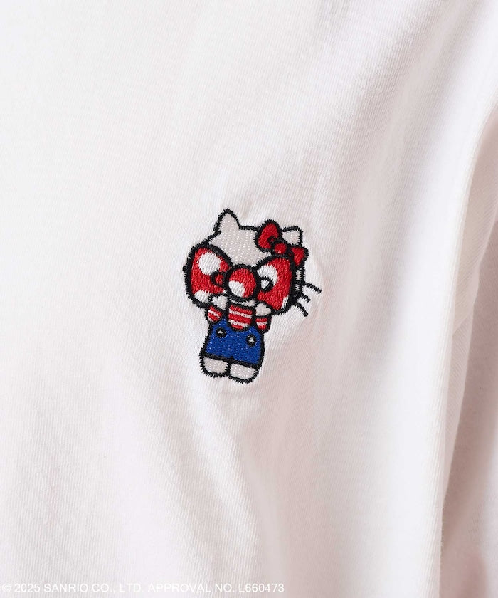 FREAK'S STORE X SANRIO HELLO KITTY 背面印花短袖T恤