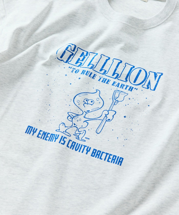FREAK'S STORE GELLLION Relaxed Fit Crew Neck Printed T-Shirt / BACTERIA 印花短袖T恤