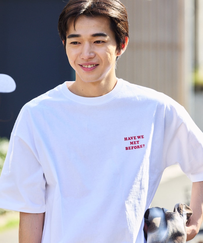FREAK'S STORE GELLLION Relaxed Fit Crew Neck Printed T-Shirt / DRINK GEL 印花短袖T恤