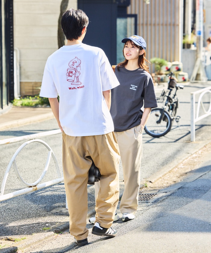 FREAK'S STORE GELLLION Relaxed Fit Crew Neck Printed T-Shirt / DRINK GEL 印花短袖T恤