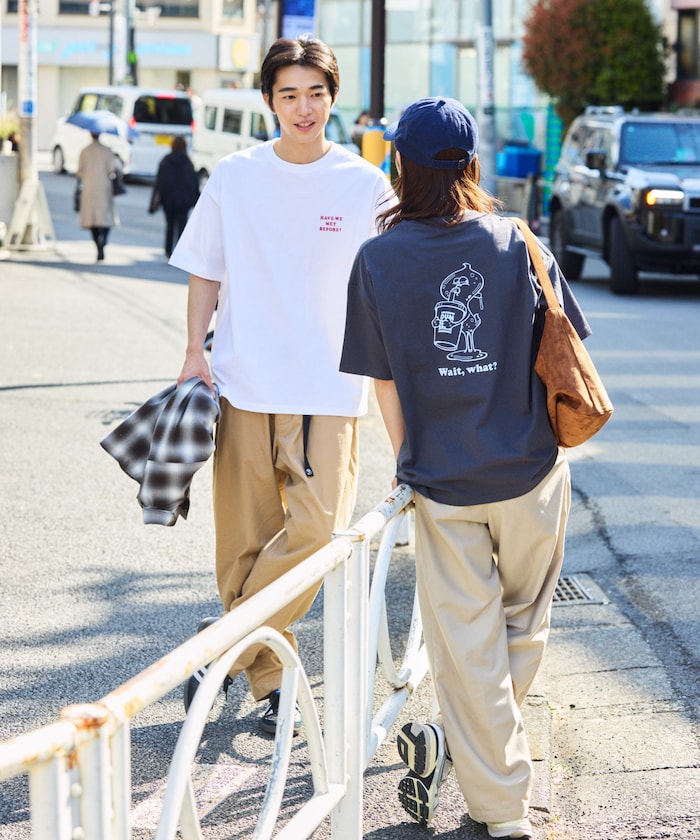 FREAK'S STORE GELLLION Relaxed Fit Crew Neck Printed T-Shirt / DRINK GEL 印花短袖T恤