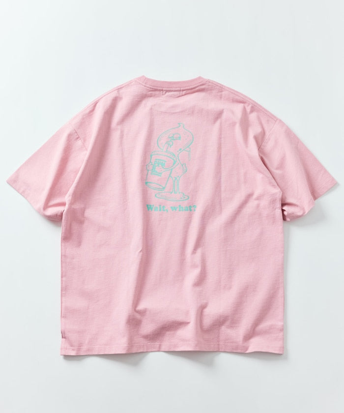 FREAK'S STORE GELLLION Relaxed Fit Crew Neck Printed T-Shirt / DRINK GEL 印花短袖T恤