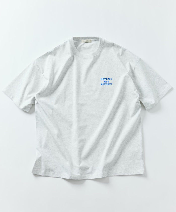 FREAK'S STORE GELLLION Relaxed Fit Crew Neck Printed T-Shirt / DRINK GEL 印花短袖T恤