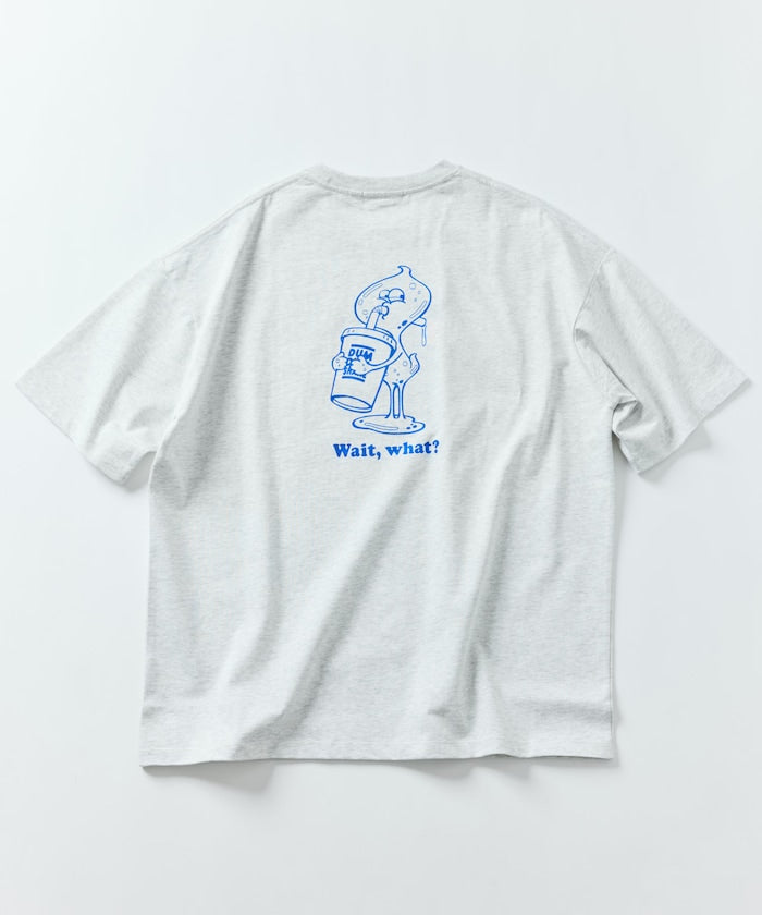 FREAK'S STORE GELLLION Relaxed Fit Crew Neck Printed T-Shirt / DRINK GEL 印花短袖T恤