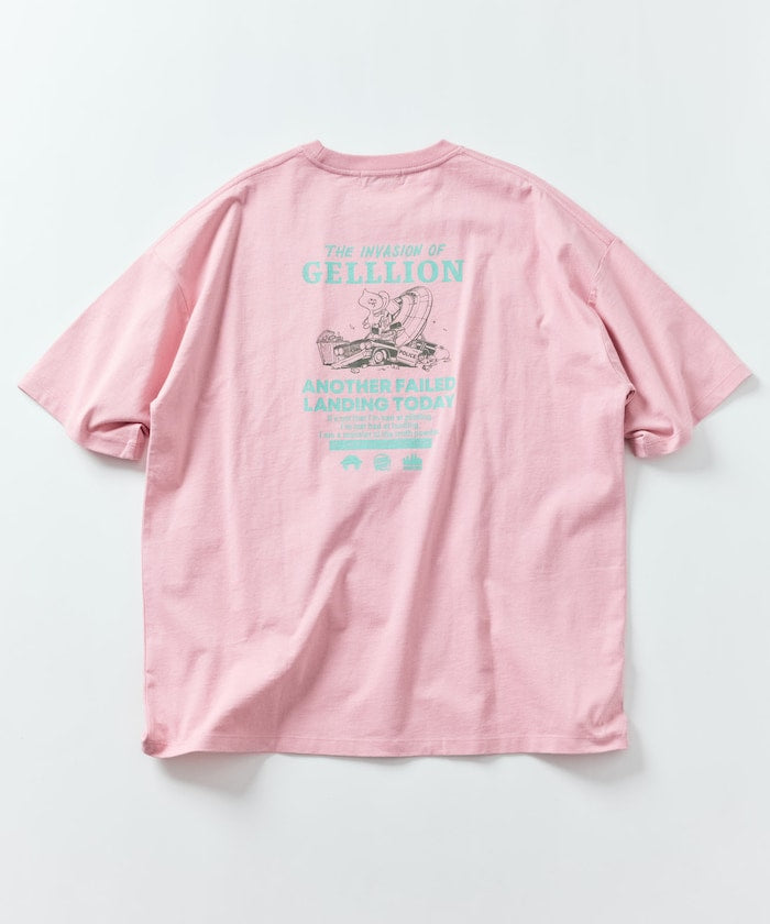 FREAK'S STORE GELLLION Relaxed Fit Crew Neck Printed T-Shirt / GEL UFO 印花短袖T恤