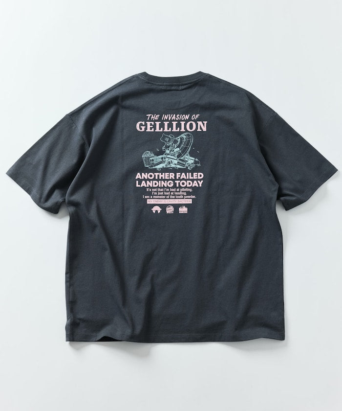 FREAK'S STORE GELLLION Relaxed Fit Crew Neck Printed T-Shirt / GEL UFO 印花短袖T恤