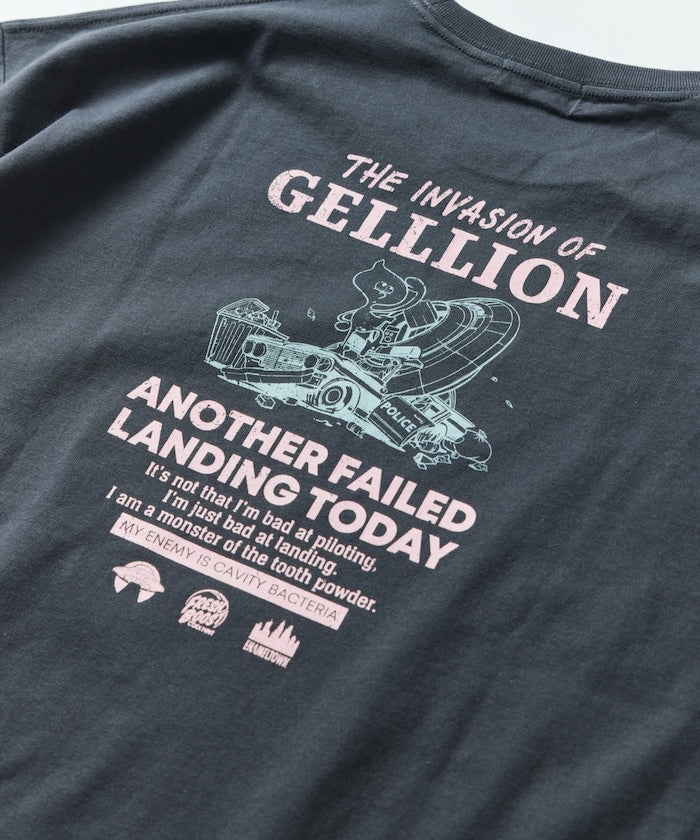 FREAK'S STORE GELLLION Relaxed Fit Crew Neck Printed T-Shirt / GEL UFO 印花短袖T恤