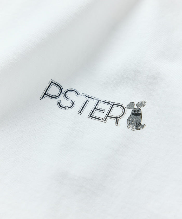 FREAK'S STORE PSTER Puster Relaxed Fit Back Print Crew Neck T-Shirt / THREE PSTER 印花短袖T恤