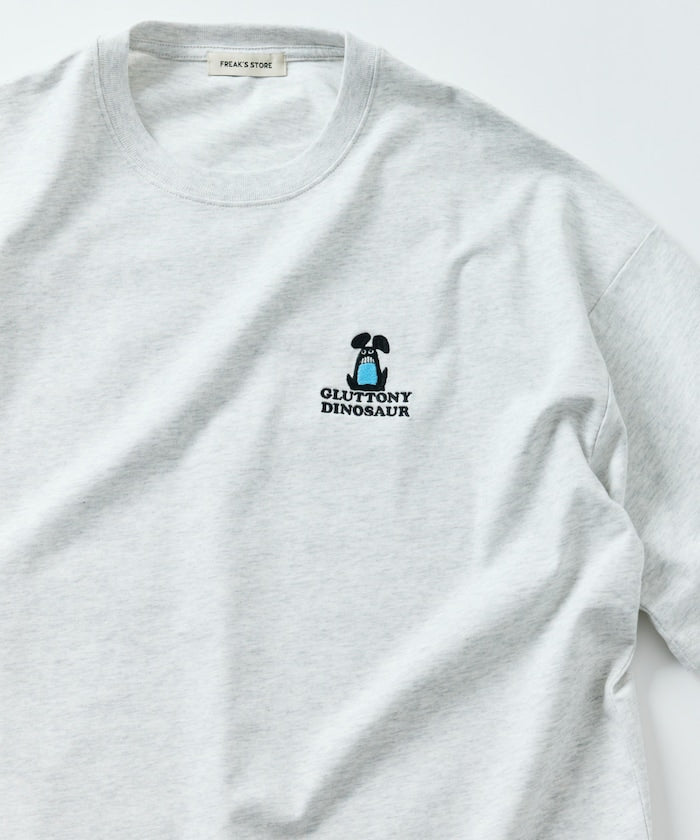 FREAK'S STORE PSTER Puster Relaxed Fit Back Print Crew Neck T-Shirt / PSTER OP 刺繡圖案短袖T恤