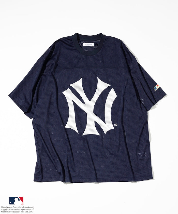 FREAK'S STORE MLB Major League Baseball Mesh Crew Neck T-Shirt 透氣短袖T恤