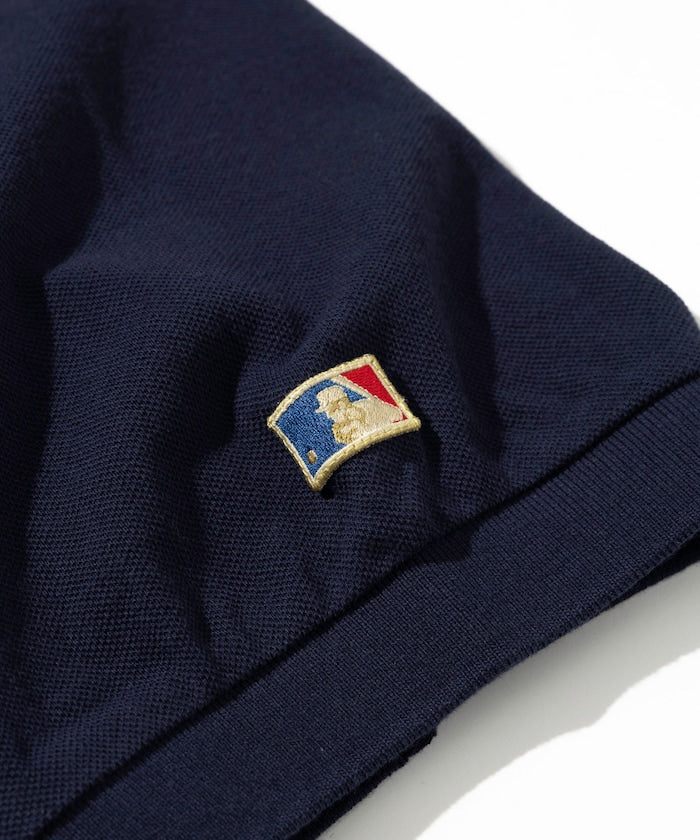 FREAK'S STORE MLB Major League Baseball One Point Logo Polo Shirt 刺繡短袖Polo衫