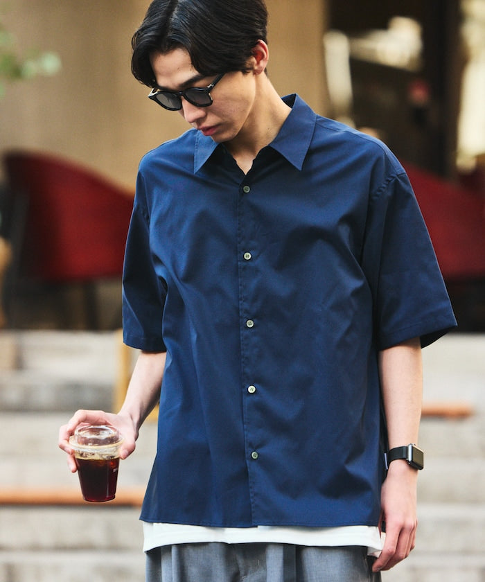 FREAK'S STORE AiRide Relaxed Fit Tank Top Set Short Sleeve Shirt 寬鬆背心襯衫套組
